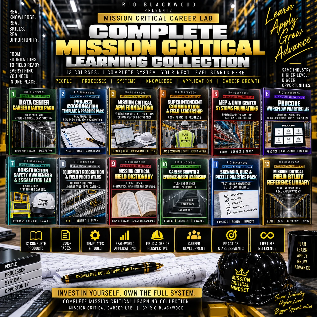 Mission Critical Career Lab complete learning collection