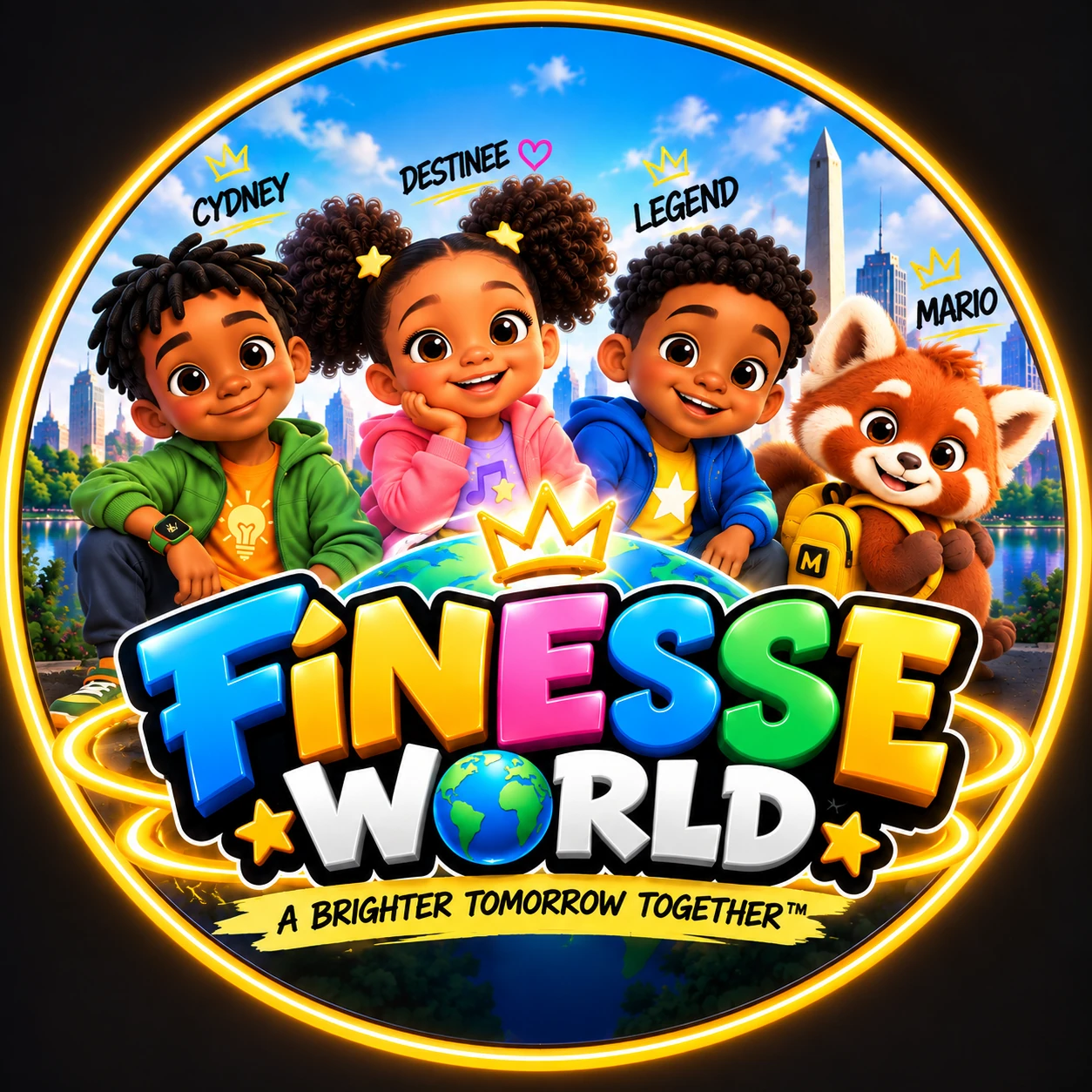 Finesse World Kids YouTube coming soon artwork